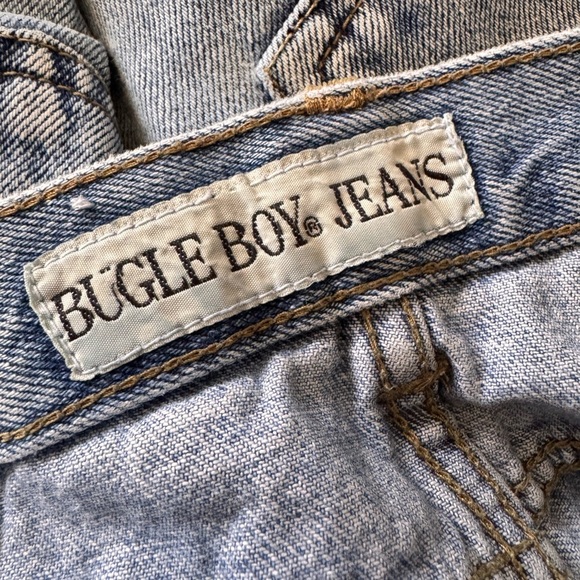 Vintage Bugle Boy Jeans Shorts 10” Inseam Y2K Skater Size 36 - Picture 4 of 6